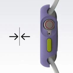 Coque Apple Watch Series 9/8/7 Watch Bumper Elixir (Light Purple) -Magasin D'Accessoires Mobiles watch case series 7 41mm elixir thin design 2