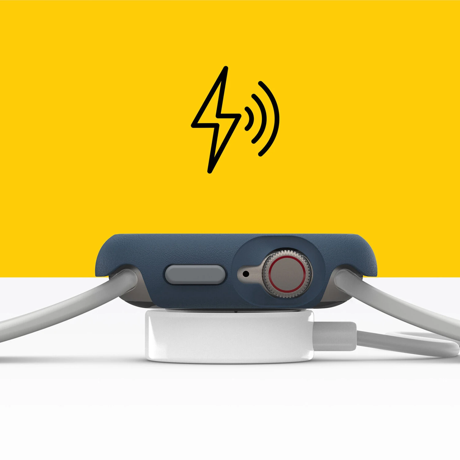 Coque Apple Watch Series 9/8/7 Watch Bumper Fine Timing (Blue) 5 Coque Apple Watch Series 9/8/7 Watch Bumper Fine Timing (Blue) – Image 3