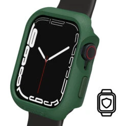 Coque Apple Watch Series 9/8/7 Watch Bumper Green Envy -Magasin D'Accessoires Mobiles watch case series 7 45mm green envy protection 4