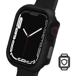 Coque Apple Watch Series 9/8/7 Watch Bumper Pavement (Black / Grey) 9 Coque Apple Watch Series 9/8/7 Watch Bumper Pavement (Black / Grey) -Magasin D'Accessoires Mobiles watch case series 7 45mm pavement protection 4