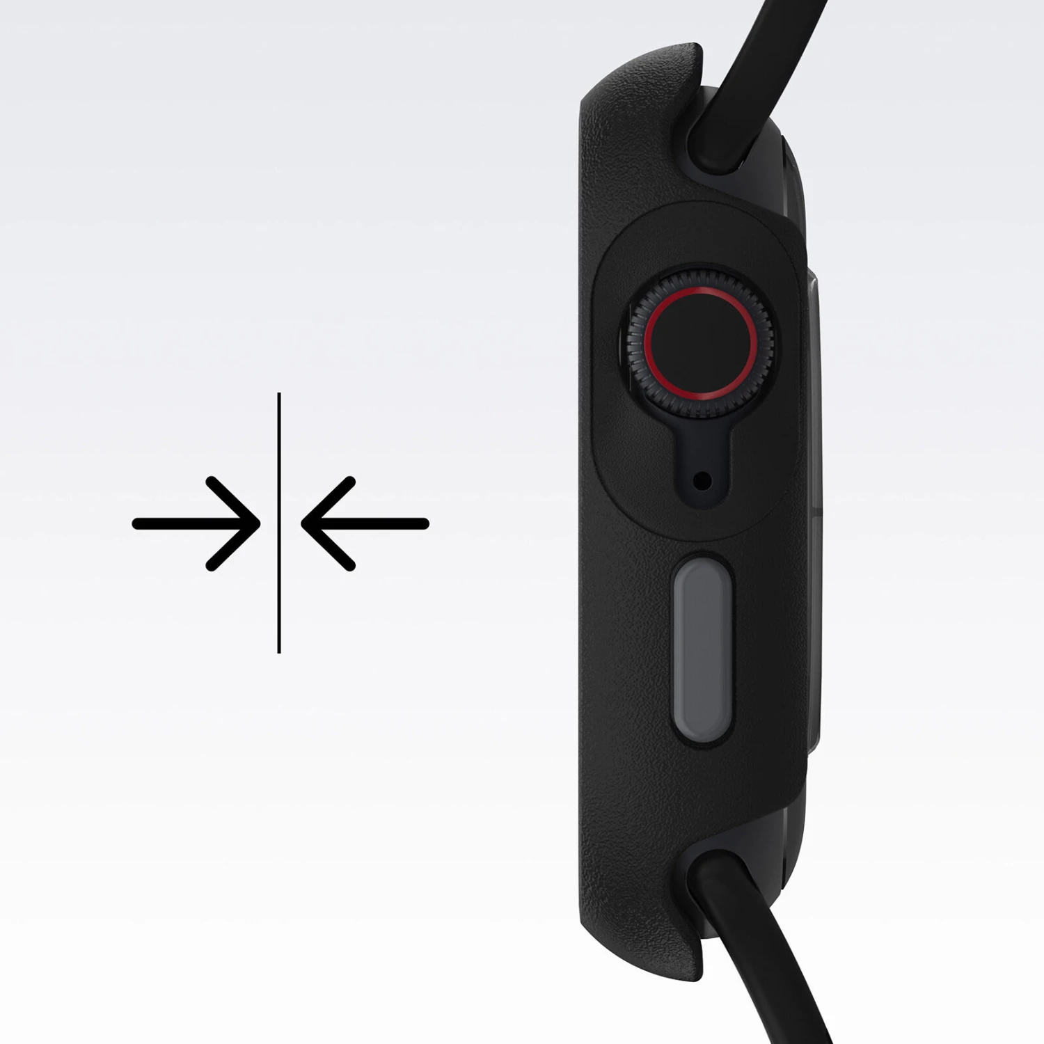 Coque Apple Watch Series 9/8/7 Watch Bumper Pavement (Black / Grey) 4 Coque Apple Watch Series 9/8/7 Watch Bumper Pavement (Black / Grey) – Image 2