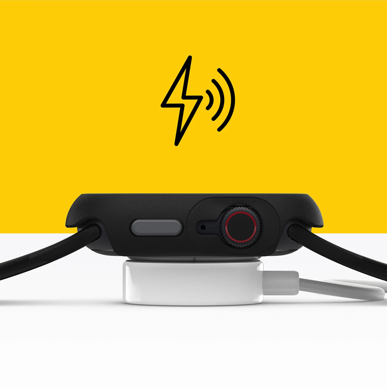 Coque Apple Watch Series 9/8/7 Watch Bumper Pavement (Black / Grey) 5 Coque Apple Watch Series 9/8/7 Watch Bumper Pavement (Black / Grey) – Image 3