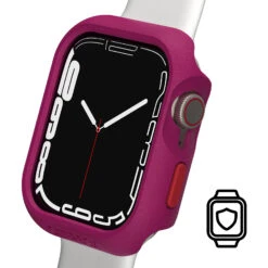 Coque Apple Watch Series 9/8/7 Watch Bumper Strawberry Shortcake (Pink) 9 Coque Apple Watch Series 9/8/7 Watch Bumper Strawberry Shortcake (Pink) -Magasin D'Accessoires Mobiles watch case series 7 45mm strawberry short protection 4