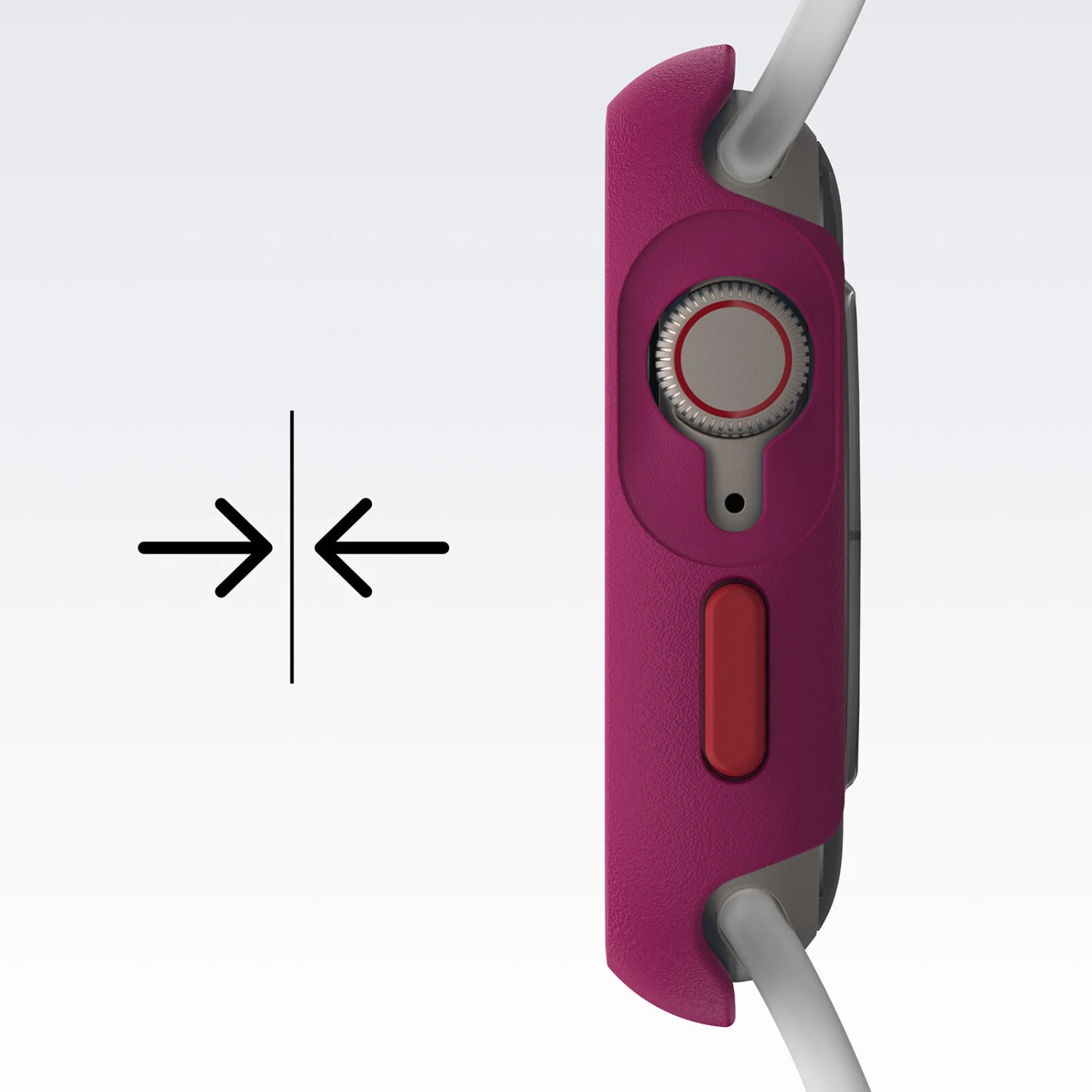 Coque Apple Watch Series 9/8/7 Watch Bumper Strawberry Shortcake (Pink) 4 Coque Apple Watch Series 9/8/7 Watch Bumper Strawberry Shortcake (Pink) – Image 2